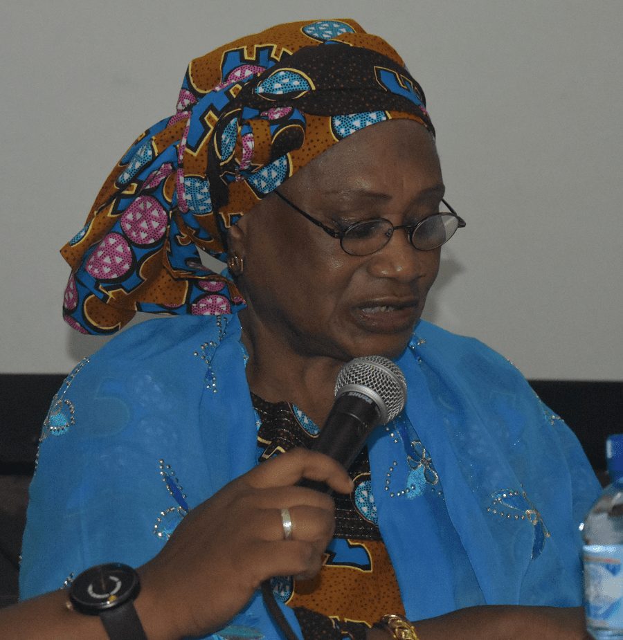 Mariam Lamizana, présidente de l’association voix de femmes