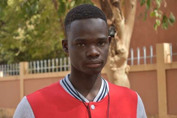 Souleymane Zouré, étudiant en troisième année de lettres modernes