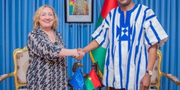 La représentante spéciale de l’Union européenne en visite chez le ministre des affaires étrangères