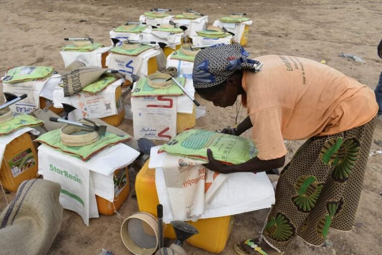 Les kits que les bénéficiaires ont reçus pour mener à bien, leurs projets agricoles