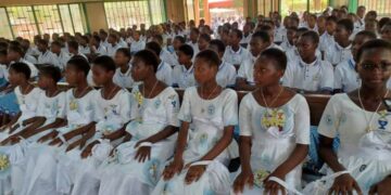 Aspirat Sainte Maria Goretti de Tampouy: 15 jeunes filles  confirmées