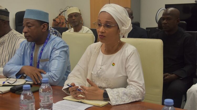 La ministre de l’Entreprenariat national, de l’Emploi et de la Formation professionnelle du Mali Aminata Bagayoko Traoré