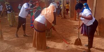 Albiweek 2024 : Journée de salubrité au centre de santé et de promotion sociale (CSPS) de Karpala
