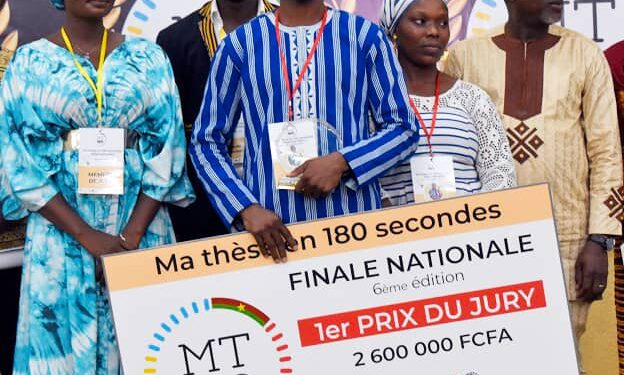 Ma thèse en 180 secondes : Le 1er prix s’envole pour Koudougou