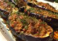 Recette  : Aubergines farcies à la viande hachée