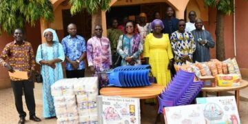 Hôtel maternel de Ouagadougou : Un lot de matériels pour les enfants