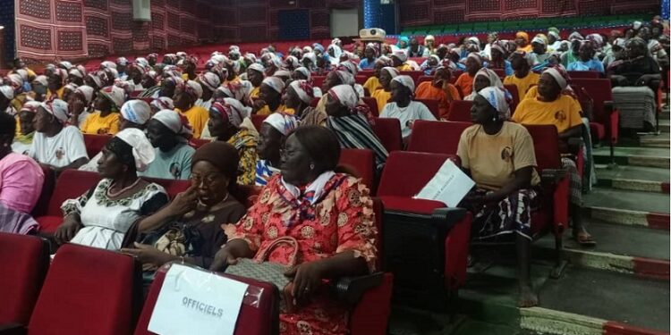 Fondation Lucie Kaboré : 400 veuves des FDS et civils présentes au jubilé d’or