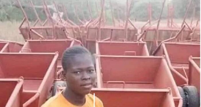 A 23 ans ans, cette soudeuse décroche un marché de 16 millions de francs CFA