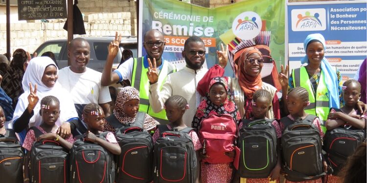 L’association pour le Bonheur des Personnes nécessiteuses assure la solarisation de 13 jeunes filles