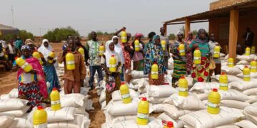 Centre-Nord : 650 ménages de personnes déplacées internes et populations bénéficient de dons
