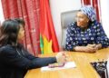 Burkina Faso ; La Coordonnatrice résidente du Système des Nations Unies échange avec la ministre en charge de la femme Nandy Somé Diallo