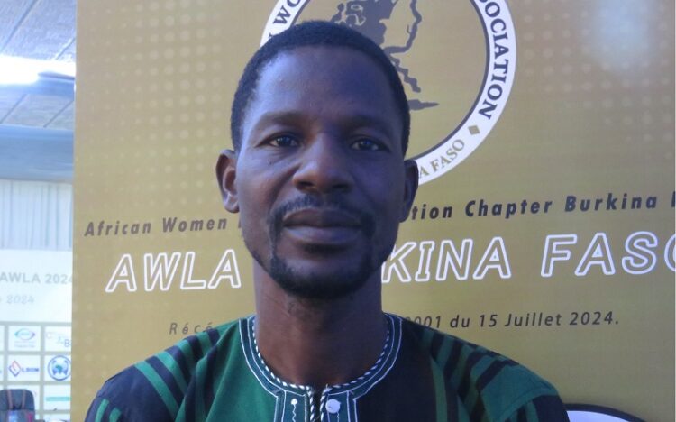 Samuel Bamogo, Chef de service de la promotion de l'accès des femmes au facteur de production au sein de la Direction de l'autonomisation économique de la femme