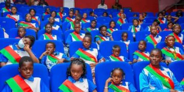 Burkina Faso : Les enfants en dialogue avec des membres du gouvernement