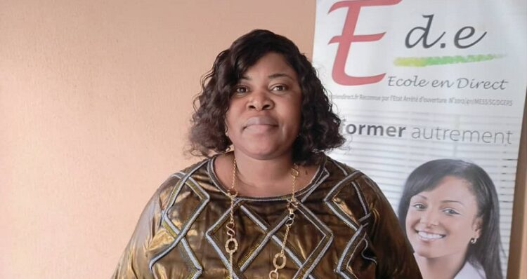 Fatouma Ouattara, fondatrice du journal d'actualité féminine Queen Mafa