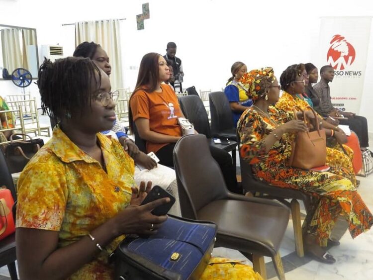 Des femmes présentes à la cérémonie de lancement de la 5e édition de Wikigap
