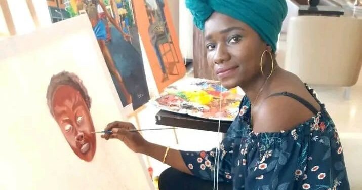 Berveline Bimbu Bavedila, la peintre qui incarne la puissance du rêve et la force de l’espoir