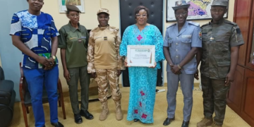 Nahouri : L’Amicale des Femmes Forces de Défense et de Sécurité rend hommage à Mme le Gouverneur