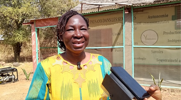 Blandine Sankara, présidente de l'association Yelemani