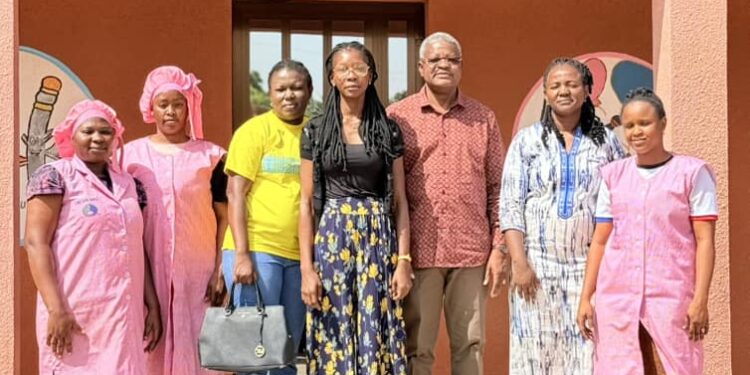 Koudougou : Fadila Kambou visite la crèche de l’Université Norbert Zongo