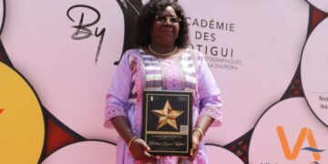 Burkina Faso : La Directrice Exécutive de l’ADEP,   Hortense Lougué, honorée sur la Rue des Étoiles