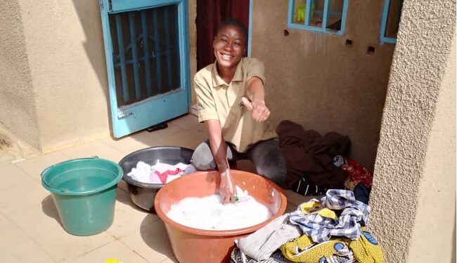 Julie Ouédraogo, la reine de la propreté