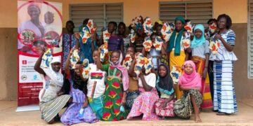 Sourou/Santé sexuelle : Une association forme 25 filles à la confection de serviettes hygiéniques lavables et réutilisables