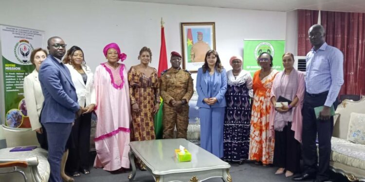 Le FIED expose son projet à la ministre burkinabè en charge de la promotion de la femme