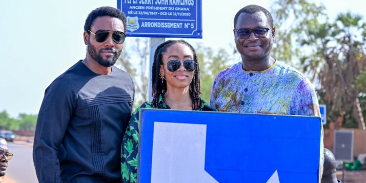 Commune de Ouagadougou : une avenue en hommage au Président John Jerry Rawlings