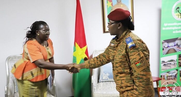 Burkina : Le Commandant Pélagie Kaboré réitère son soutien à l’ONG  ASMADE