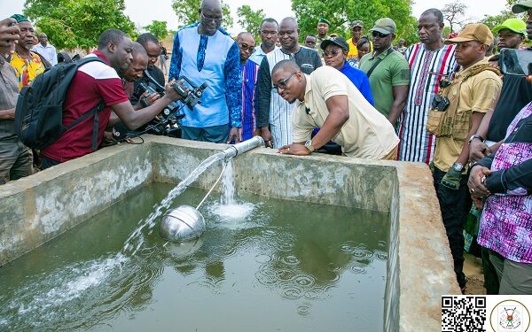 Site maraîcher du 8-Mars des femmes du village de Zongo : L’eau coule à flots