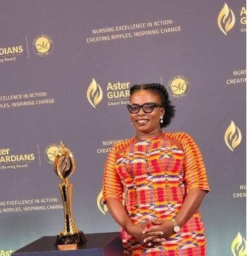 Santé : La ghanéenne Naomi Oyoe élue meilleure infirmière au monde à Dubaï