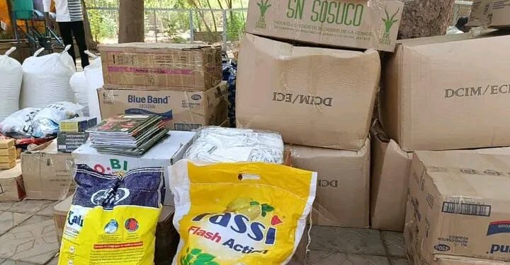 Solidarité : Amandine Lalsaga soutient l’aumônerie et l’école de l’hôpital Yalgado