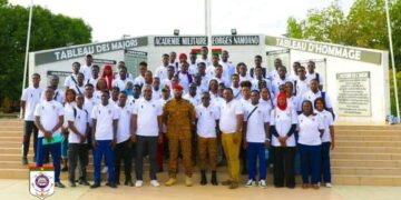 L’Académie Militaire Georges Namoano ouvre ses portes aux étudiants de Ouagadougou