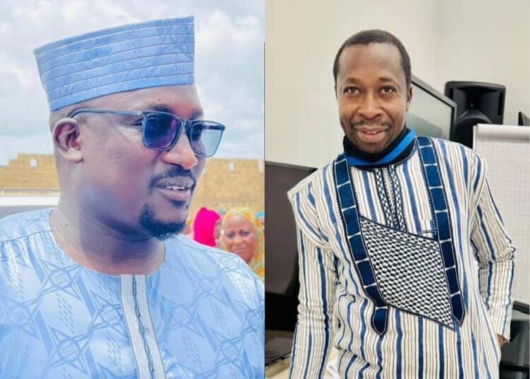 Les généreux donateurs de plafonds., El Hadj Salam Kaboré et Dr  Xavier Kaboré