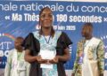 « Ma thèse en 180 secondes »: Fatimata Andréa Coulidiati sacrée, lauréate