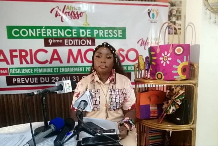 Sandrine Folane  Ouédraogo, la promotrice de Africa Mousso