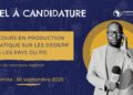 9ème édition du Concours d’excellence en production médiatique : Appel à candidatures
