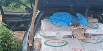 Santé publique : 105 cartons de poulets congelés impropres à la consommation