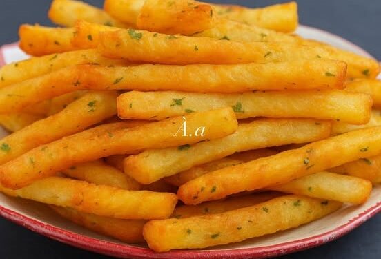 Cuisine :  Frites de pommes de terre maison, aux herbes