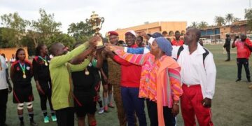 Coupe du Directeur Général de l’Administration pénitentiaire : l’équipe féminine de la Police nationale remporte la finale