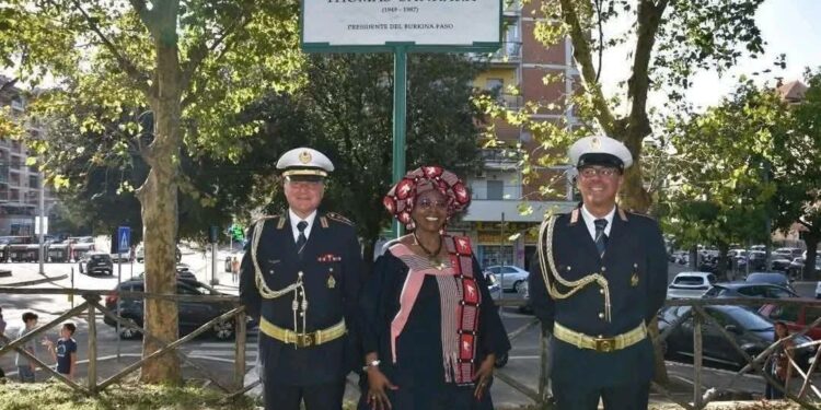 Italie : un parc Thomas Sankara inauguré à Rome
