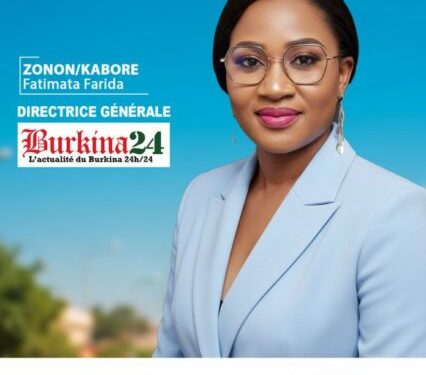 Farida Fatimata Zonon Kaboré : Le nouveau visage de Burkina24