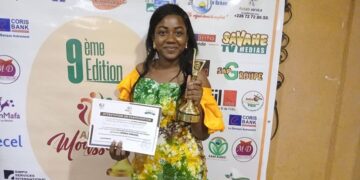 Africa Mousso : Sephora Bénéwendé Nanéma décroche un trophée
