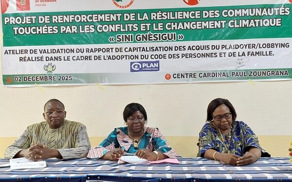 Burkina : La CONAMEB et ses partenaires organisent un  atelier de validation du rapport de capitalisation des acquis du plaidoyer /lobbying
