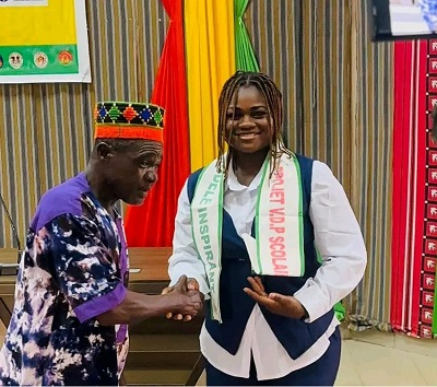 Manga : Elda Douamba honorée comme modèle inspirant lors du lancement du Projet VDP Scolaire